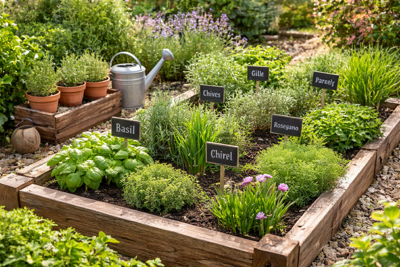 Fűszerkert kialakítása lépésről lépésre