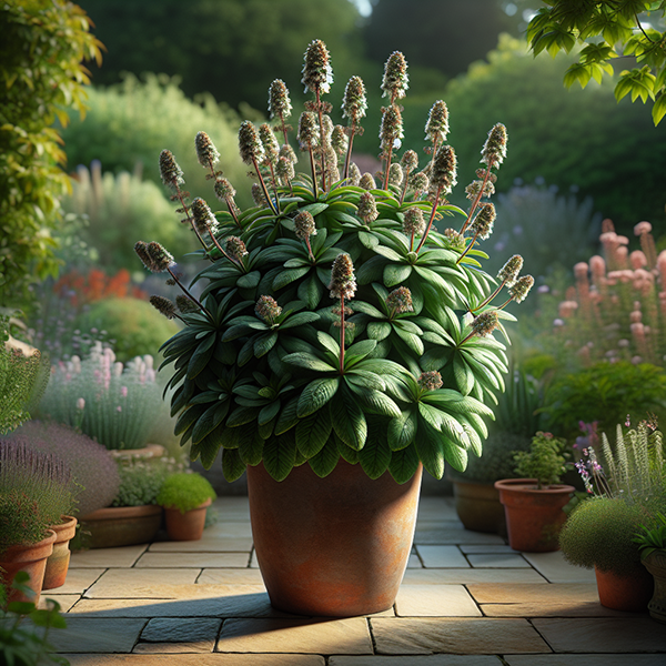 kürtvirág botanikai illusztráció